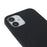 Solid Silicone Slim Microfiber Lining Cushion Texture Cover for iPhone 12 mini 5.4 inch - Black - 5