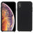 Solid Silicone Shockproof Phone Case with Soft Anti-Scratch Microfiber Lining for iPhone XS Max 6.5 inch - Black - 1