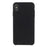 Solid Silicone Shockproof Phone Case with Soft Anti-Scratch Microfiber Lining for iPhone XS Max 6.5 inch - Black - 2