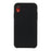 Solid Silicone Silky-Soft Touch Full-Body Protective Case for iPhone XR 6.1 inch - Black - 2