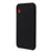 Solid Silicone Silky-Soft Touch Full-Body Protective Case for iPhone XR 6.1 inch - Black - 3