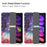 Tri-Fold Stand Design Dustproof Pattern Printing Leather Tablet Case Cover for iPad mini (2024) / mini (2021) - Starry Sky - 4