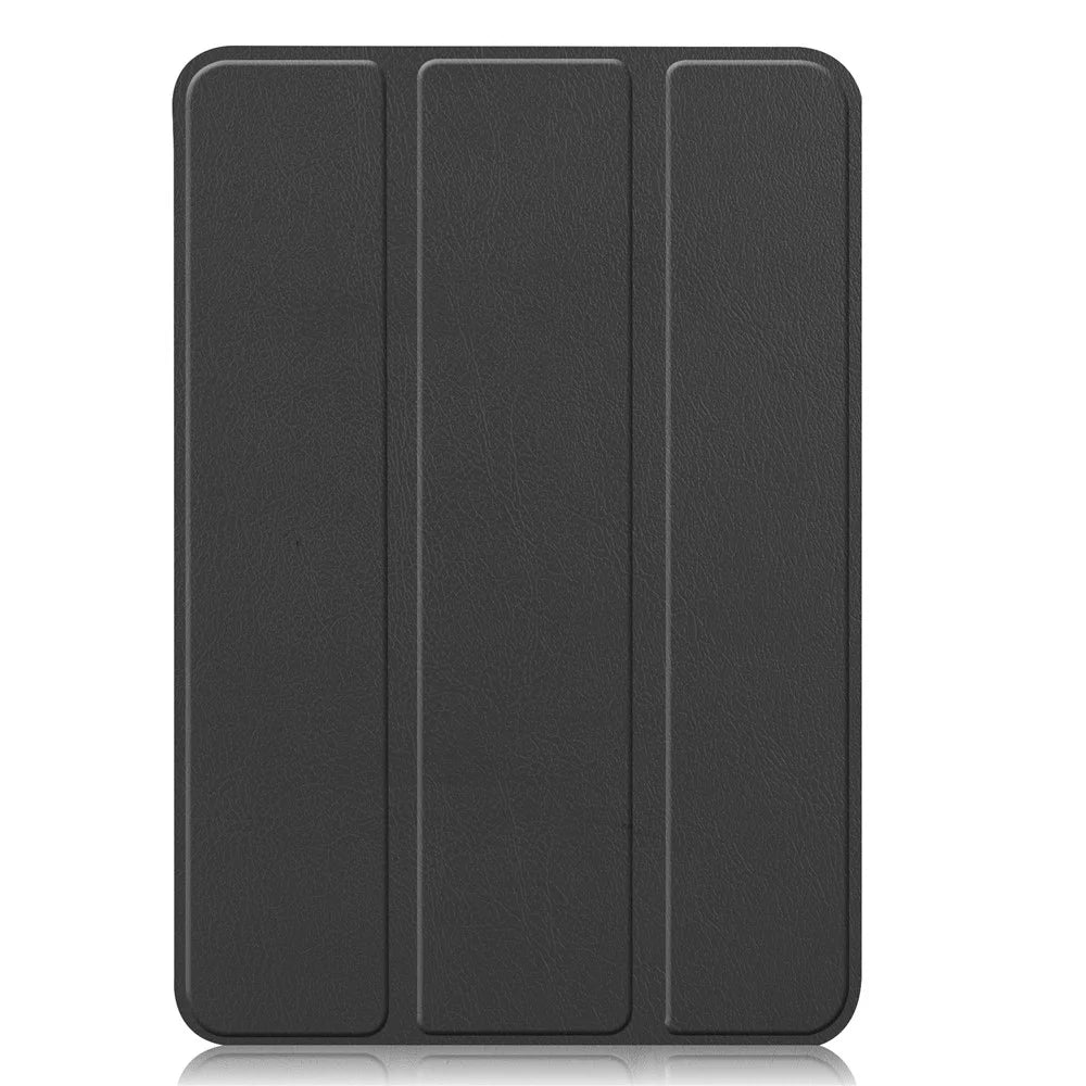 Tri-Fold Stand PU Leather Smart Tablet Protective Cover Tablet Case for iPad mini (2024) / mini (2021) - Black - 3