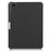 Anti-Scratch Tri-Fold Stand Shockproof PU Leather Smart Tablet Cover Protector with Pen Slot for iPad mini (2024) / mini (2021) - Black - 2