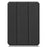 Anti-Scratch Tri-Fold Stand Shockproof PU Leather Smart Tablet Cover Protector with Pen Slot for iPad mini (2024) / mini (2021) - Black - 3