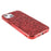 Glitter Bling TPU Electroplating Edge + Hard PC Back Anti-Scratch Light Phone Case for iPhone 13 6.1 inch - Red - 4