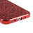 Glitter Bling TPU Electroplating Edge + Hard PC Back Anti-Scratch Light Phone Case for iPhone 13 6.1 inch - Red - 5