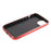 Glitter Bling TPU Electroplating Edge + Hard PC Back Anti-Scratch Light Phone Case for iPhone 13 6.1 inch - Red - 7