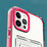 Anti-Fall TPU + PC Double Layers Shockproof Clear Phone Case with Card Holder for iPhone 13 6.1 inch - Mint Green - 4