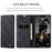 CASEME 013 Series Shockproof PU Leather Wallet Shell Case with Stand for iPhone 13 Pro 6.1 inch - Black - 4