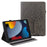 Shock-Proof Tree and Deer Pattern Imprinting Delicate Leather Stand Tablet Cover for iPad 10.2 (2021)/(2020)/(2019) - Grey - 1