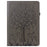 Shock-Proof Tree and Deer Pattern Imprinting Delicate Leather Stand Tablet Cover for iPad 10.2 (2021)/(2020)/(2019) - Grey - 3