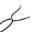 Flexible TPU Mobile Phone Back Case Protector with Adjustable Lanyard for iPhone 13 mini 5.4 inch - Black - 4