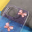 3D Butterfly Pattern Glitter Sequins Epoxy TPU Cell Phone Back Case Protector for iPhone 13 6.1 inch - Light Purple - 4