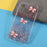 3D Butterfly Pattern Glitter Powder Epoxy TPU Phone Case Protector for iPhone 13 Pro Max 6.7 inch - Pink - 3