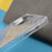 Flash Powder Sequins Stylish Acrylic+TPU Phone Case for iPhone 13 mini 5.4 inch - Silver - 7