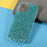 Flash Powder Sequins Thin Light Durable Acrylic+TPU Phone Case for iPhone 13 Pro 6.1 inch - Baby Blue - 3