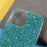 Flash Powder Sequins Thin Light Durable Acrylic+TPU Phone Case for iPhone 13 Pro 6.1 inch - Baby Blue - 4