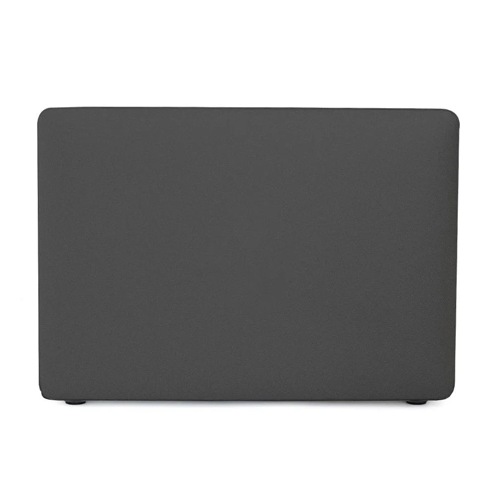 Ultra-thin Matte PP Laptop Protective Case Detachable Notebook Cover for MacBook Air 13.3" Retina Display A2179 (2020)/A1932/A2337 - Transparent Black - 3
