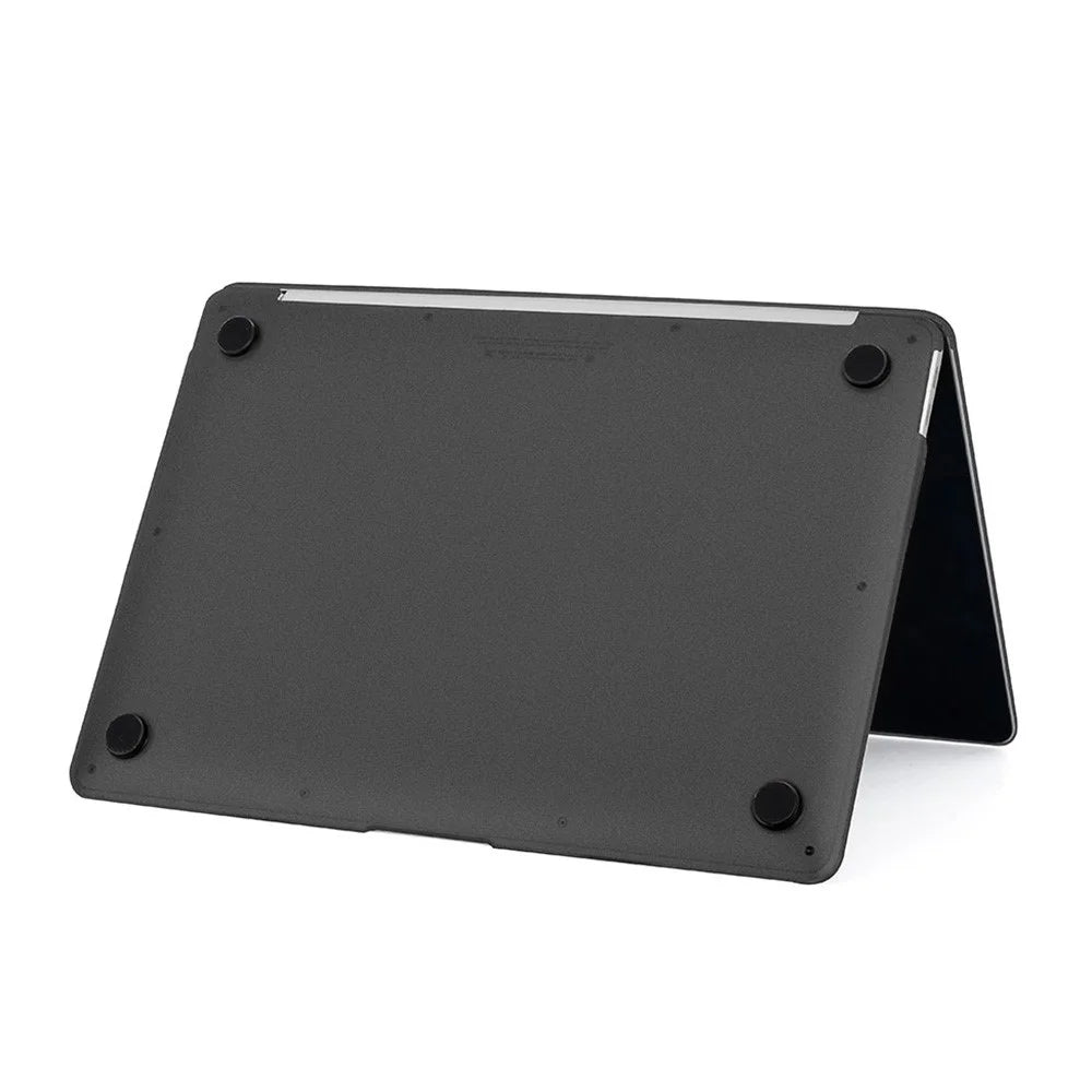 Ultra-thin Matte PP Laptop Protective Case Detachable Notebook Cover for MacBook Air 13.3" Retina Display A2179 (2020)/A1932/A2337 - Transparent Black - 5