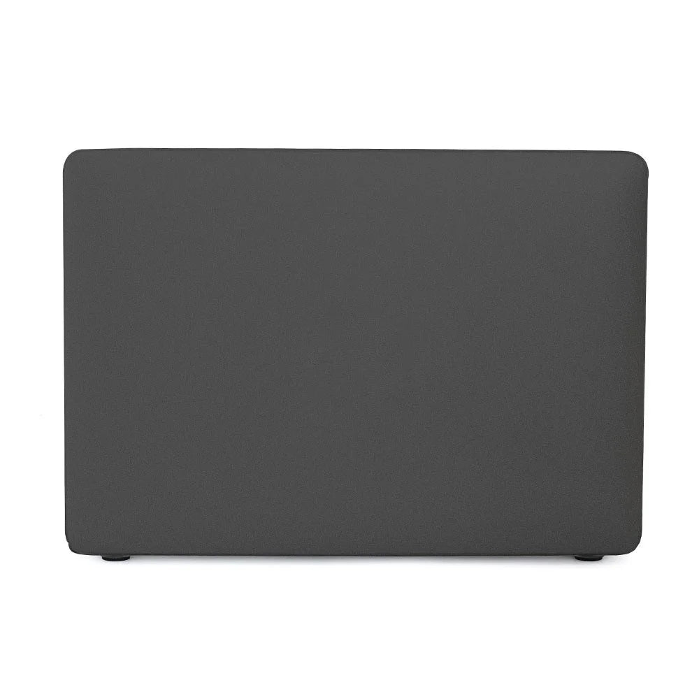 Detachable 2-in-1 Ultra-thin Matte Surface PP Laptop Protective Case Notebook Shell Cover for MacBook Pro 13-inch A1708/A1706/A1989/A2159/A2251/A2289/A2338 (2016) - Transparent Black - 3