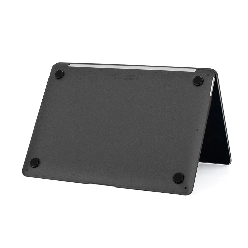 Detachable 2-in-1 Ultra-thin Matte Surface PP Laptop Protective Case Notebook Shell Cover for MacBook Pro 13-inch A1708/A1706/A1989/A2159/A2251/A2289/A2338 (2016) - Transparent Black - 5