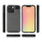 Anti Scratch TPU + PC Phone Cover Protector with Slide Card Holder for iPhone 13 Pro 6.1 inch - Grey - 7