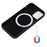 For iPhone 13 Cover Compatible with MagSafe Liquid Silicone Phone Case - Black - 5