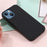 For iPhone 13 Cover Compatible with MagSafe Liquid Silicone Phone Case - Black - 7