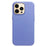 QIALINO Cowhide Leather Coated Protective Phone Case Shell Compatible with MagSafe Charging for iPhone 13 Pro Max 6.7 inch - Blue - 1