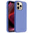 QIALINO Cowhide Leather Coated Protective Phone Case Shell Compatible with MagSafe Charging for iPhone 13 Pro Max 6.7 inch - Blue - 2