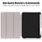 Pattern Printing Tri-Fold Stand Auto Wake / Sleep Leather Case for iPad mini (2024) / mini (2021) - Cat - 5