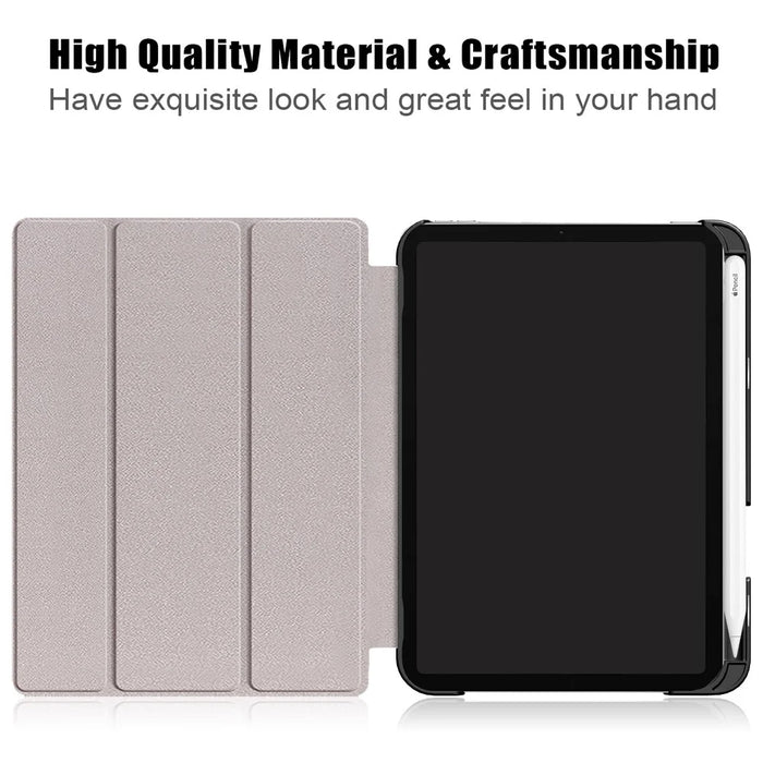 Pattern Printing Tri-Fold Stand Auto Wake / Sleep Leather Case for iPad mini (2024) / mini (2021) - Cat - 5