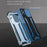 R-JUST Aluminum Alloy Metal Bumper Hollow Rugged Shockproof Cover for iPhone 13 Pro Max 6.7 inch - Black - 5