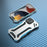 R-JUST Hollow Design Aluminum Metal Case Shockproof Rugged Protective Cover for iPhone 13 Pro 6.1 inch - Blue - 6