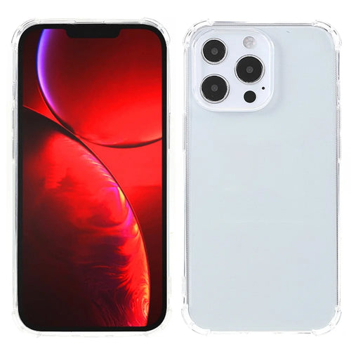 Four Corners Airbag Anti-Collision Transparent TPU Phone Cover Shell for iPhone 13 Pro Max 6.7 inch - 1
