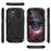 R-JUST Kickstand Silicone Armor Metal Shockproof Cover with Built-in Screen Protector for iPhone 13 Pro Max 6.7 inch - Black - 7