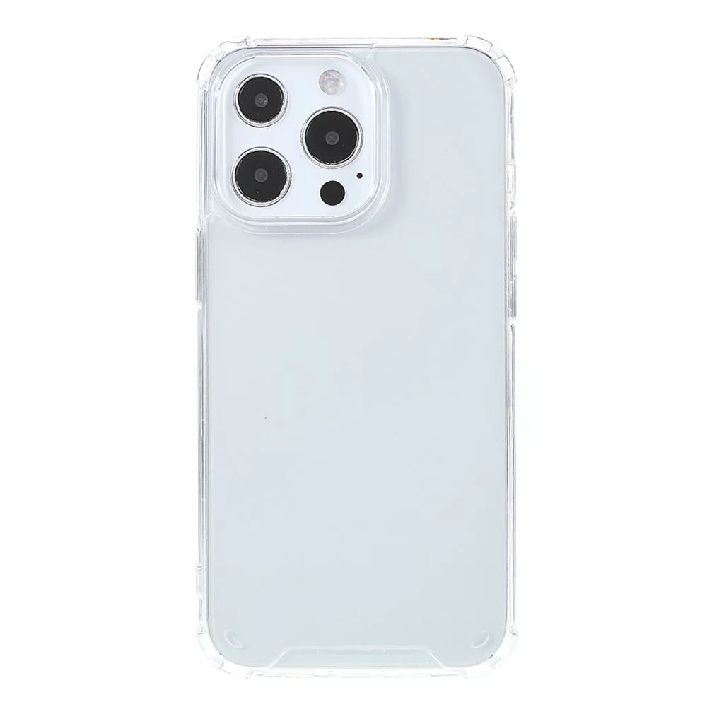 Clear Four Corner Cushion Drop-proof Acrylic + TPU Hybrid Cover Case for iPhone 13 Pro Max 6.7 inch - 2