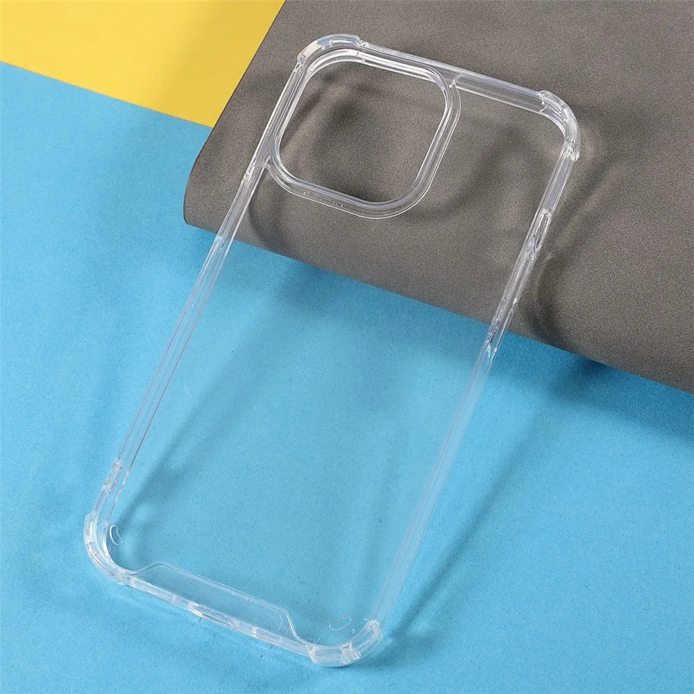 Shockproof Four Corner Cushion Acrylic + TPU Hybrid Cover Phone Back Case for iPhone 13 Pro 6.1 inch - 4