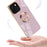 Mirror Surface Electroplating Anti Fall TPU Phone Case Cover with Kickstand for iPhone 13 mini 5.4 inch - Green - 4