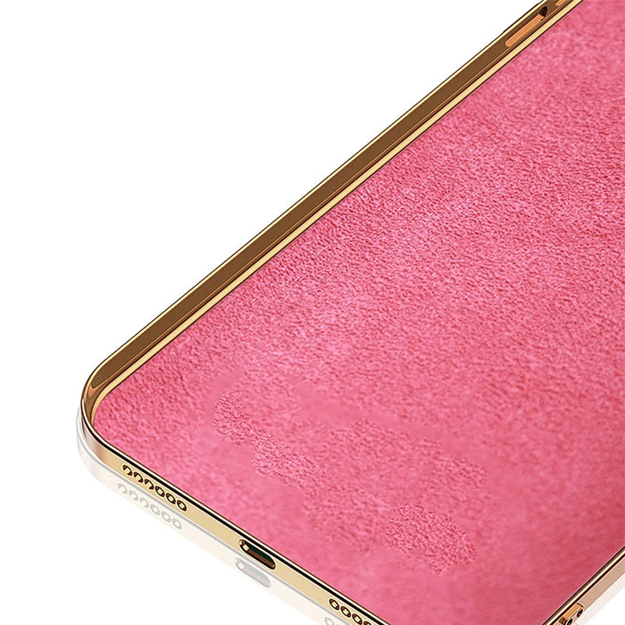 Mirror Surface Electroplating Anti Fall TPU Phone Case Cover with Kickstand for iPhone 13 mini 5.4 inch - Green - 7