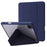 Auto Wake / Sleep PU Leather + Acrylic Deformable Stand Tablet Case Cover for iPad Pro 11 (2022) /  (2021) / (2020) - Dark Blue - 1