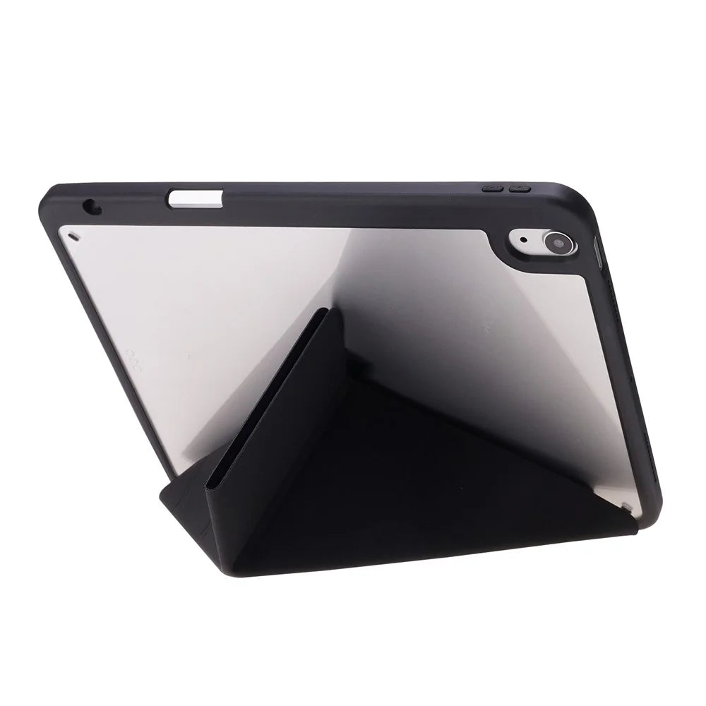 Auto Wake / Sleep Stand PU Leather Tablet Cover for iPad Air 11 (2026) / (2025) / (2024) / Air (2022) / (2020) - Black - 4