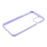 TPU + Matte Acrylic Dual-layer Protection Stylish Cell Phone Protective Cover Case for iPhone 11 6.1 inch - Light Purple - 7