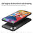 MOFI Shield Slim Frosted Finish Surface Hard Plastic Cell Phone Back Case Protector for iPhone 13 6.1 inch - Black - 5