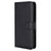 For iPhone 13 Case 2 in 1 Detachable Magnetic Leather Wallet Mobile Cover with Strap - Black - 2