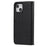 For iPhone 13 Case 2 in 1 Detachable Magnetic Leather Wallet Mobile Cover with Strap - Black - 3