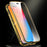 LUPHIE Electroplating Metal Frame Clear Double-Sided Tempered Glass Magnetic Case with Built-in Screen Protector for iPhone 13 Pro Max 6.7 inch - Silver - 4