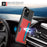 ZM02 PU Leather Coated TPU Hybrid Case Card Holder Phone Shell for iPhone 13 mini 5.4 inch - Red - 6