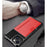 ZM02 PU Leather Coated TPU Hybrid Case Card Holder Phone Shell for iPhone 13 mini 5.4 inch - Red - 7